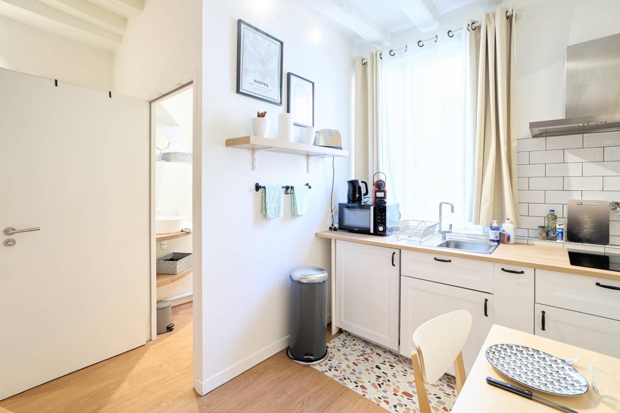La Suite Des Carmes - Studio Cosy Nantes Eksteriør billede